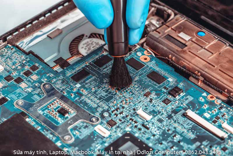 Vệ sinh laptop tại nhà quận bình thạnh