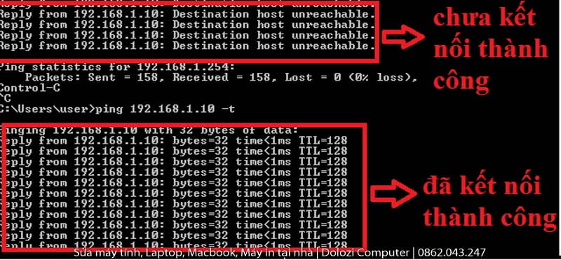 Ping địa chỉ IP