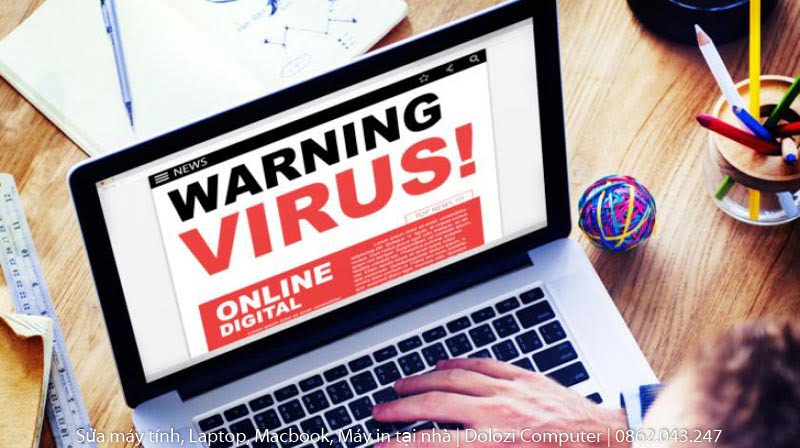 khắc phục sự cố máy tính bị virus