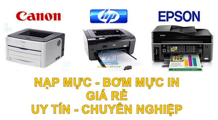 Cửa hàng nạp mực in uy tín Huyện Nhà Bè