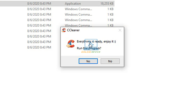 Hoàn tất cài đặt CCleaner 2021 full Crack