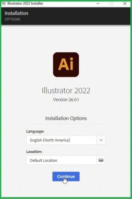 Hướng dẫn cài đặt phần mềm Illustrator cc 2022