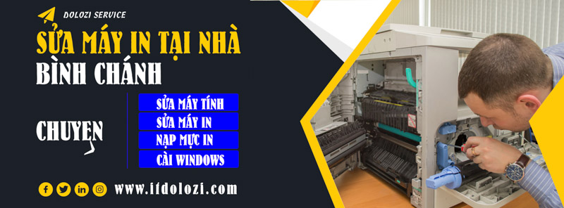 Dịch vụ sửa máy in tận nơi Huyện Bình Chánh