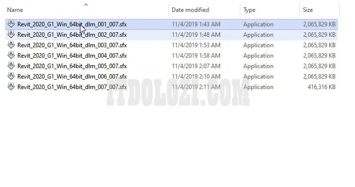 Chạy File Setup để cài đặt Autodesk Revit 2020