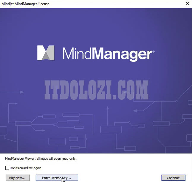 Giao diện phần mềm Mindjet MindManager 2019