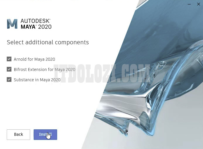 Tiếp theo ta nhấn Install