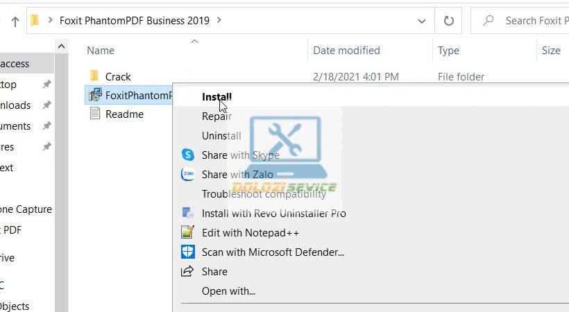 Foxit PhantomPDF Business 2019
