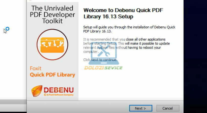 Foxit Quick PDF Library 2019