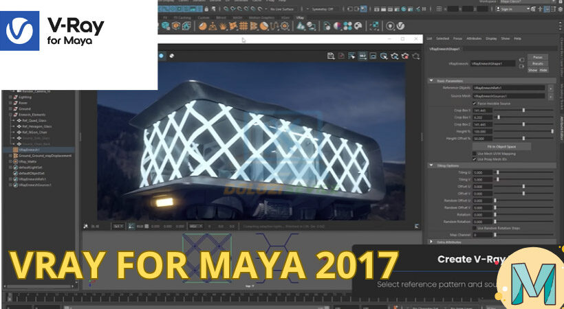 Hướng dẫn cài đặt Vray for maya 2017.