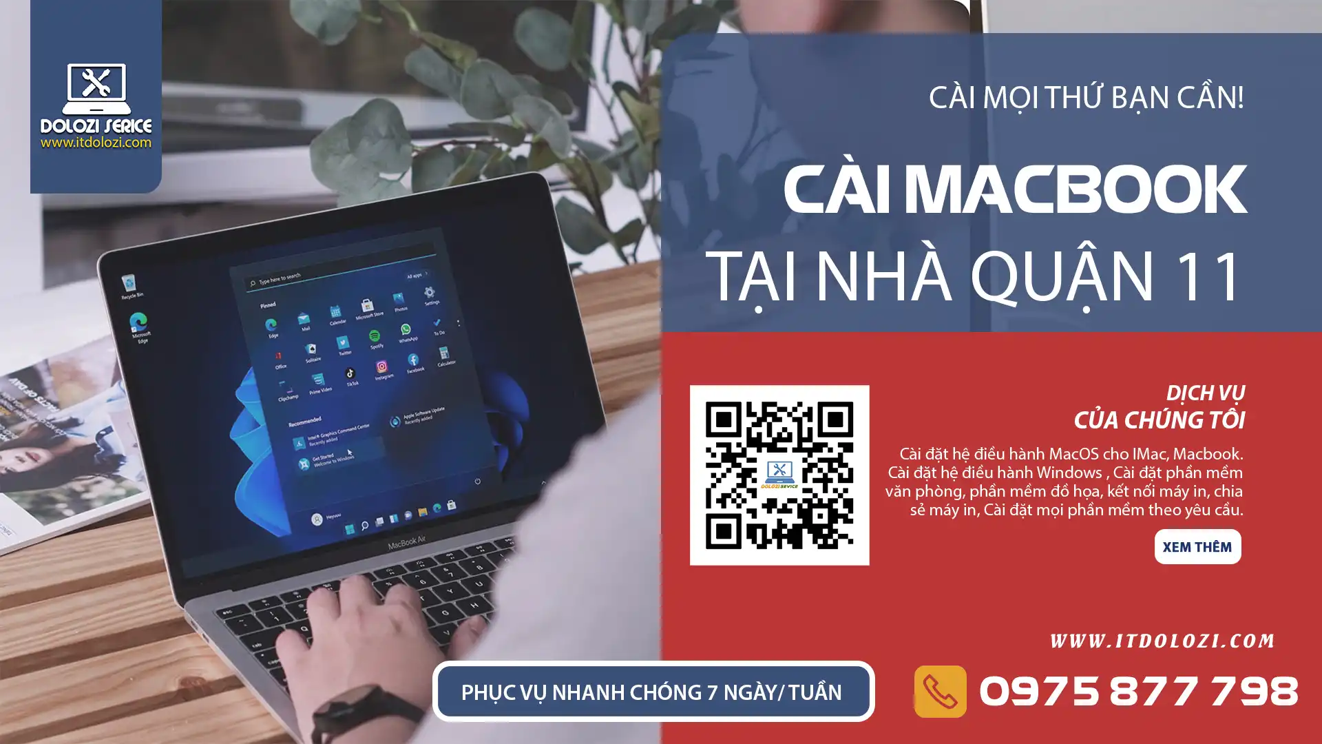 Cài Macbook Quận 11