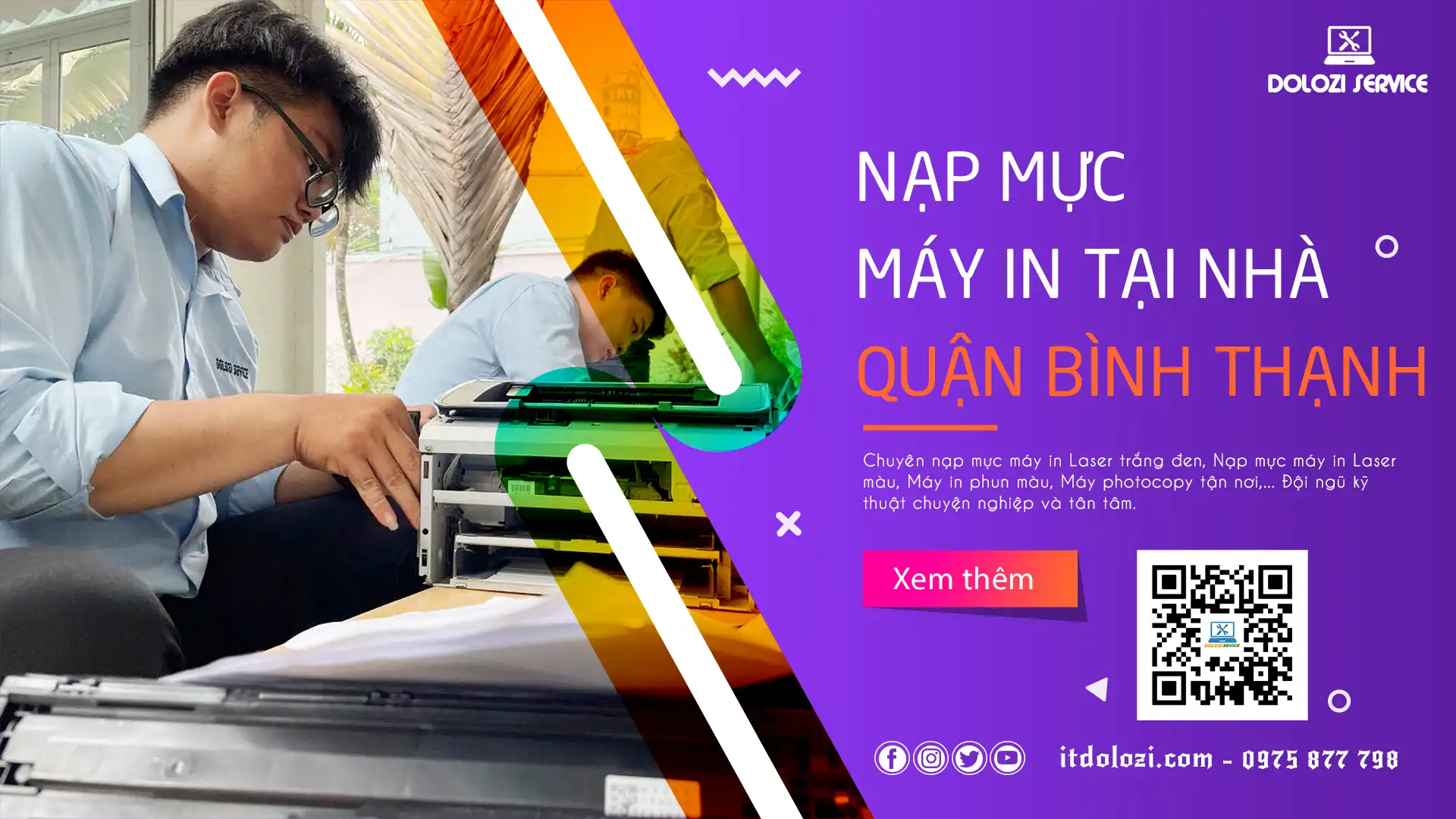 Nạp Mực Máy In Quận Bình Thạnh
