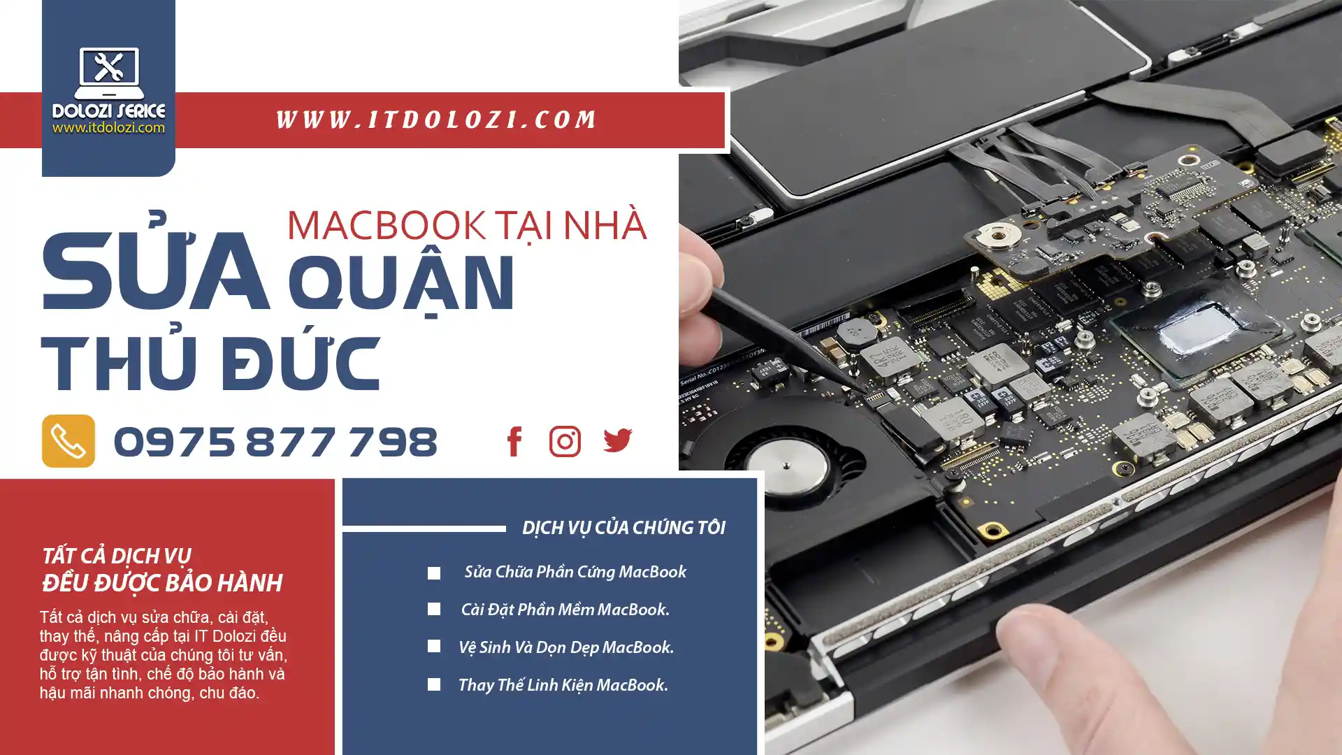 Sửa Macbook Quận Thủ Đức
