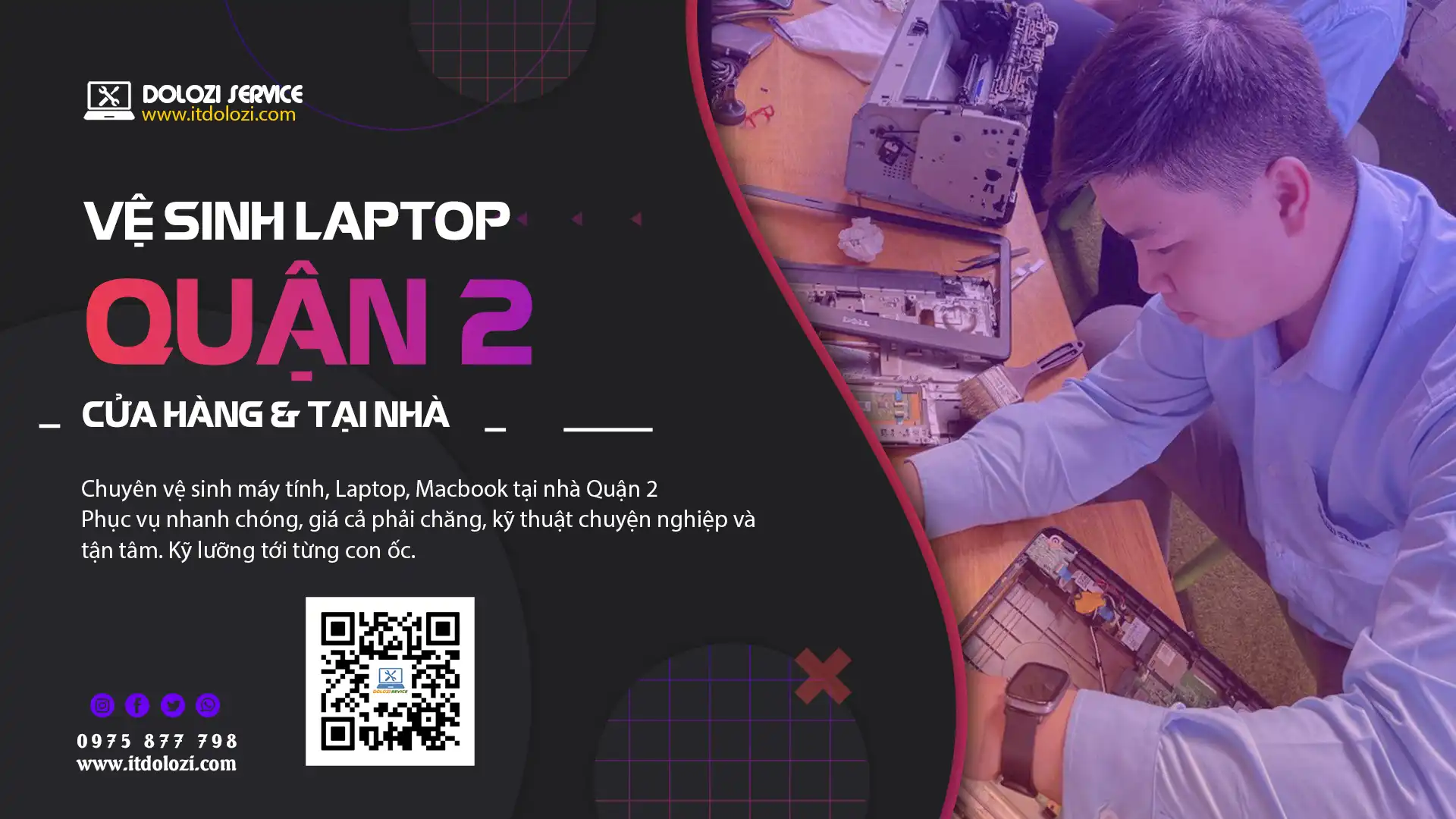 Vệ Sinh Laptop Quận 2