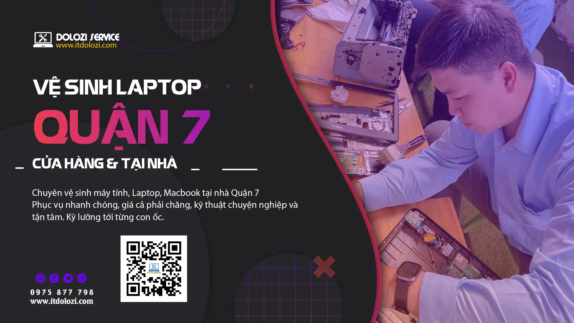 Vệ Sinh Laptop Quận 7