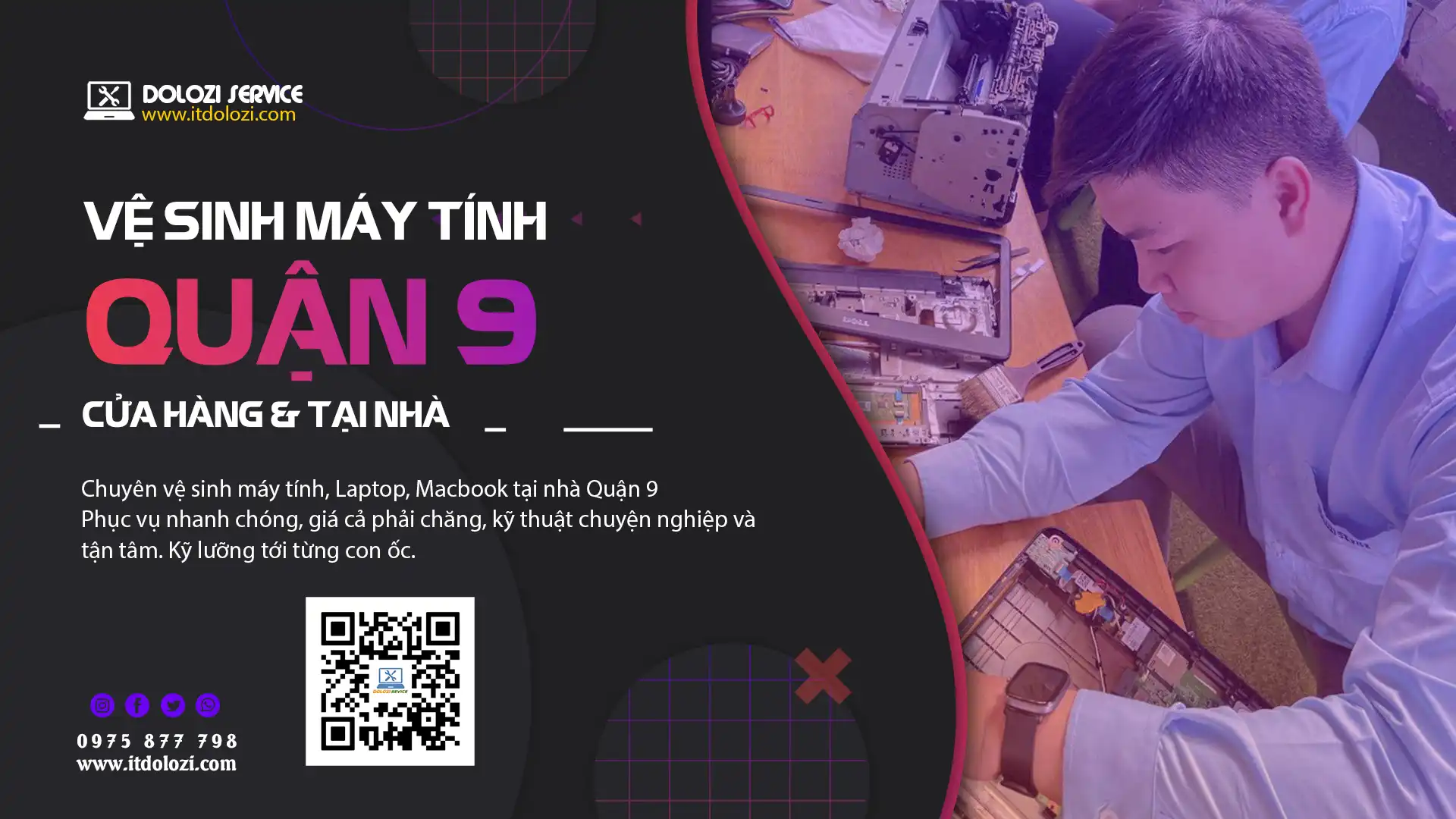 Vệ Sinh Máy Tính Quận 9