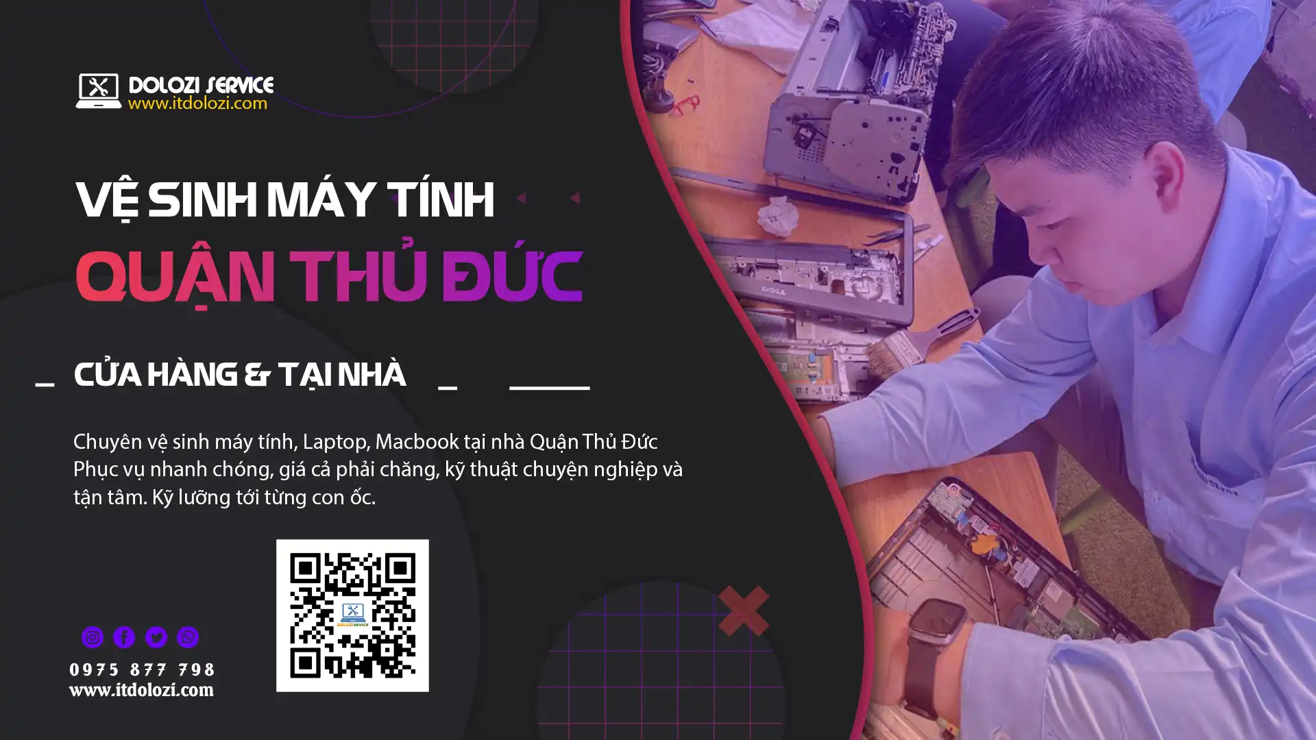 Vệ Sinh Máy Tính Quận Thủ Đức