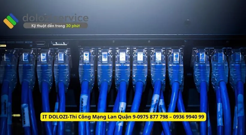 Quy Trình Thi công mạng LAN quận 9