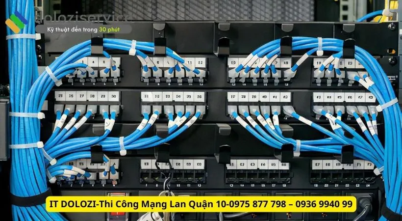 Thiết kế thi công mạng LAN Quận 10