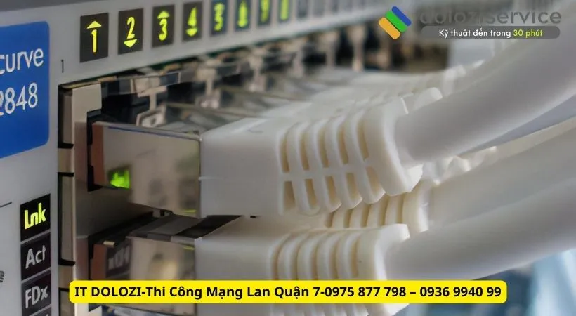 Thi công mạng LAN quận 7 ở đâu an toàn