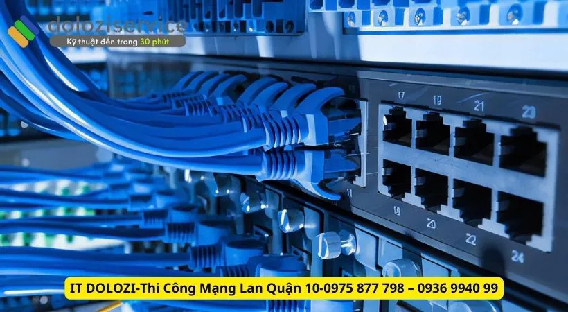 Thi công mạng LAN quận 10