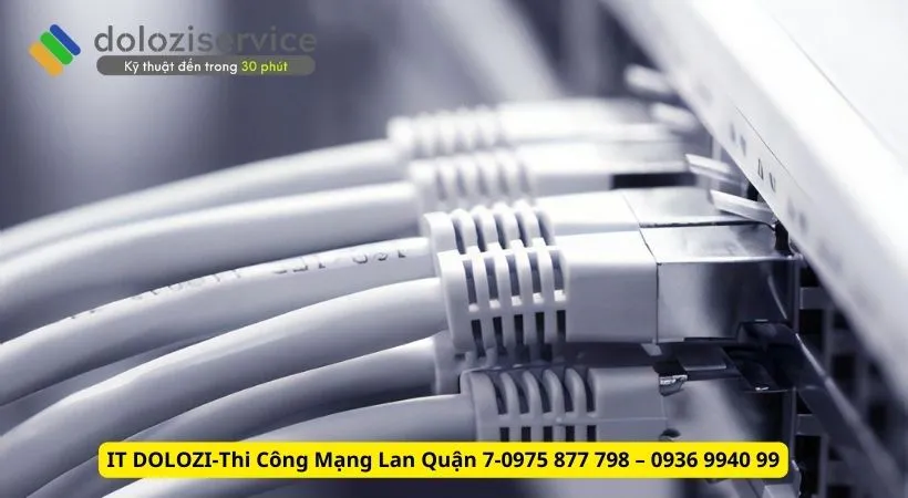 Dịch vụ thi công mạng lan quận 7