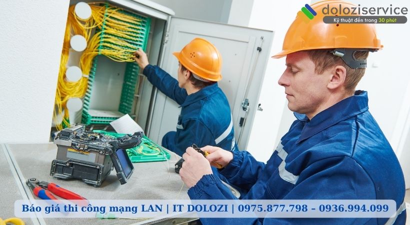 báo giá thi công mạng LAN