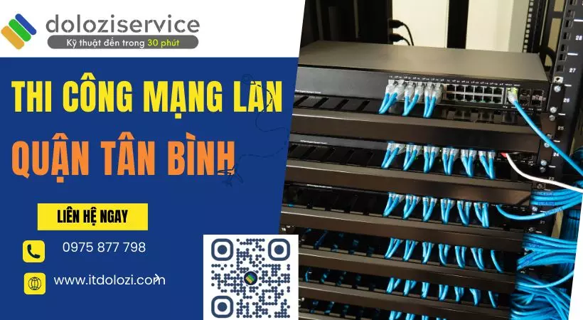Lắp đặt mạng tại quận Tân Bình