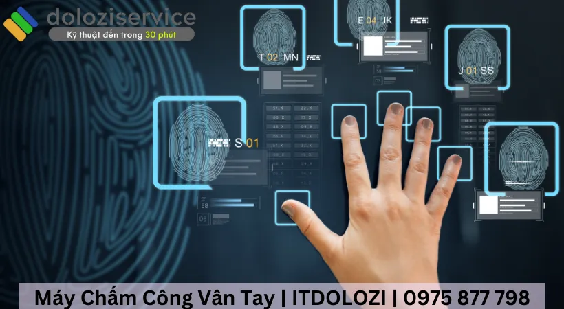 Lợi ích của việc sử dụng máy chấm công vân tay.