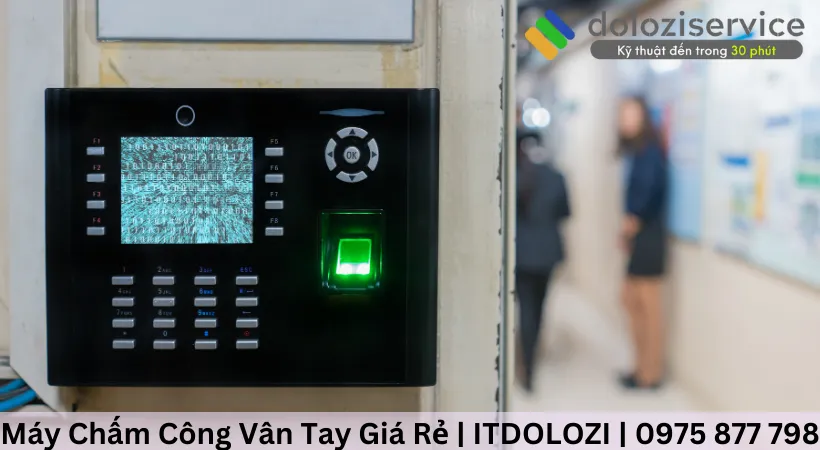 Top 4 máy chấm công vân tay giá rẻ bán chạy nhất tại ITDolozi.