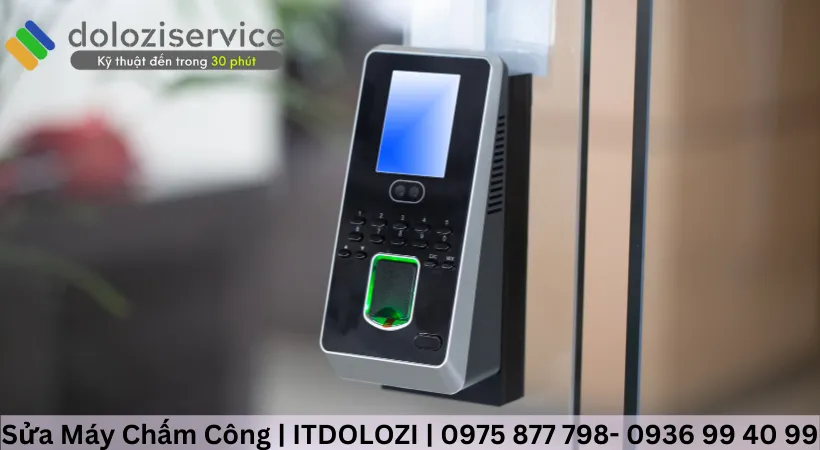 Dấu hiệu máy đếm công nhân viên cần được sửa chữa.