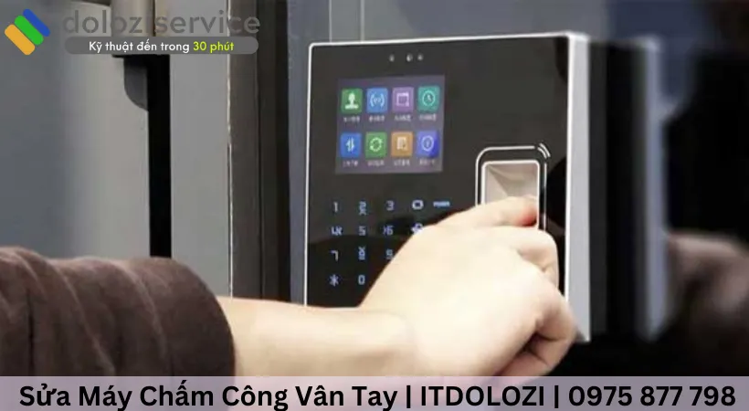Bảng giá sửa máy đếm công nhân viên tại công ty ITDolozi.