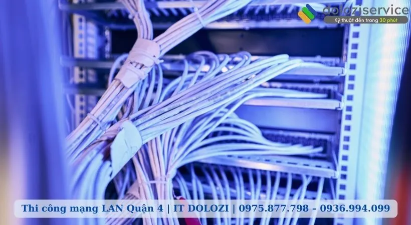 Thi công mạng bao gồm những gì