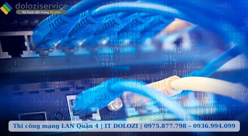 Thi công mạng LAN quận 4