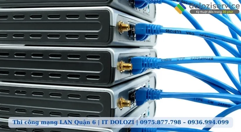 Thi công mạng LAN quận 6