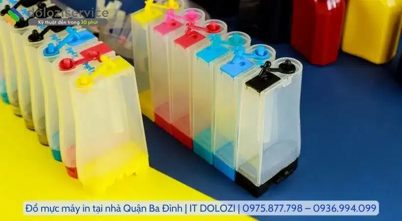 Điểm khác biệt khi đổ mực tại IT DOLOZI.