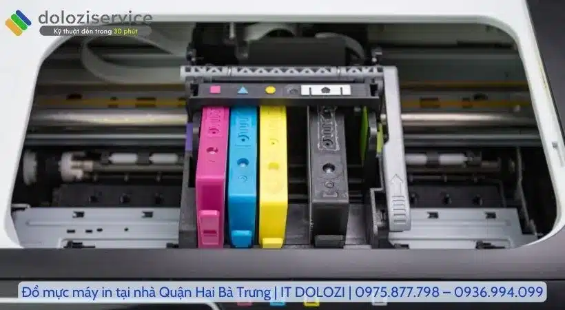 Lưu ý khi đổ mực máy in tại nhà.
