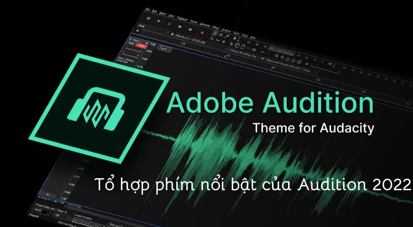 Các tổ hợp phím nổi bật của Audition 2022
