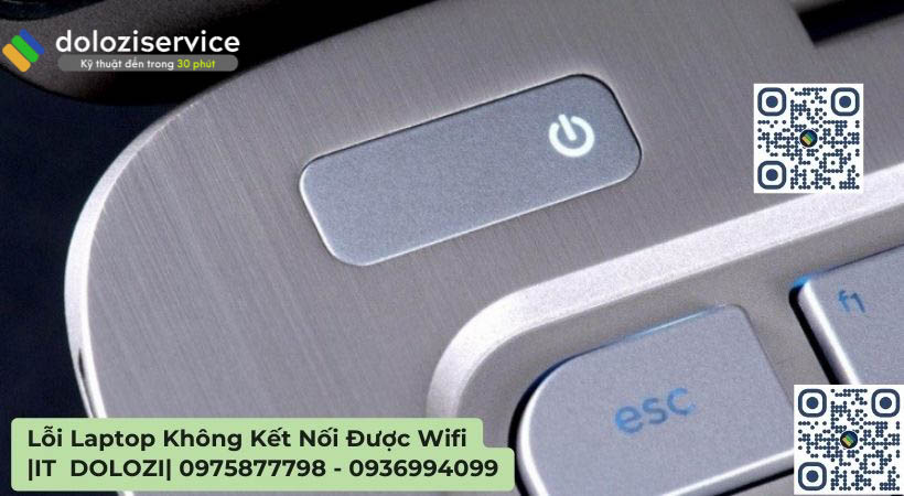 tắt máy khởi động lại lỗi laptop không kết nối được wifi